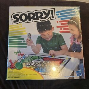 Hasbro Sorry! Board Game Classic Edition 2020 New Sealed Ages 6+ Family Fun